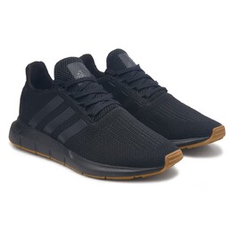 Adidas: Чёрные кроссовки 