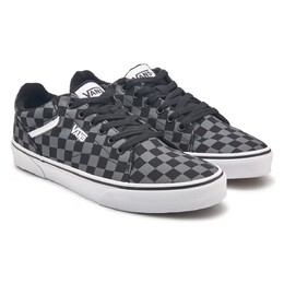 Vans: Серые кроссовки 