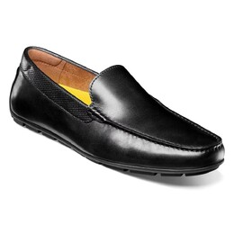 Florsheim: Чёрные мокасины 