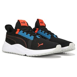 PUMA: Чёрные кроссовки 