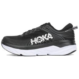 Hoka One One: Чёрные кроссовки 