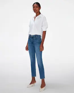 7 For All Mankind: Синие джинсы  Roxanne