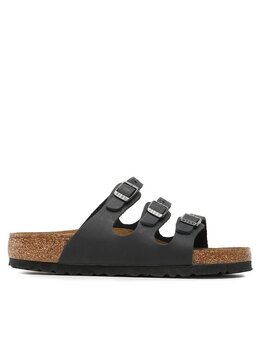 Birkenstock: Чёрные сабо 