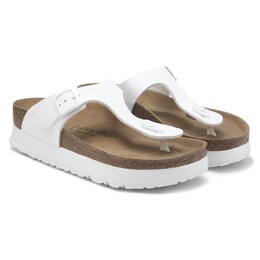 Birkenstock: Белые сандалии  Gizeh