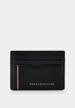 Tommy Hilfiger: Чёрный картхолдер 