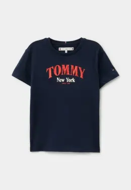 Tommy Hilfiger: Синяя футболка 