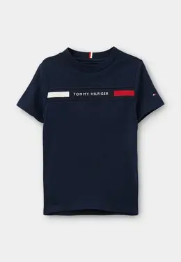 Tommy Hilfiger: Синяя футболка 