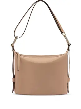 Furla: Бежевая сумка 