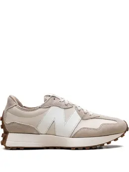 New Balance: Бежевые кроссовки  327