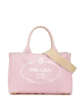 Prada Pre-Owned: Розовая сумка 