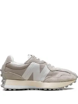 New Balance: Бежевые кроссовки  327