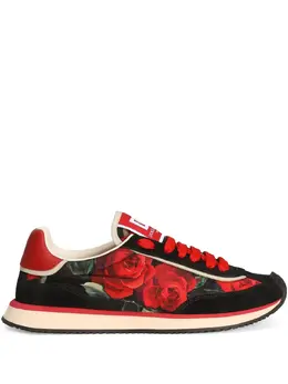 Dolce & Gabbana: Чёрные кроссовки 