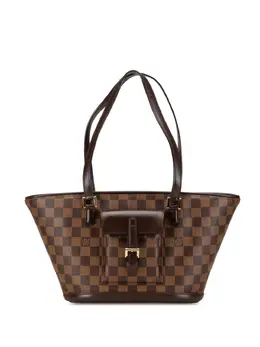 Louis Vuitton Pre-Owned: Коричневая сумка 