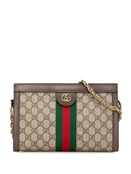 Gucci Pre-Owned: Коричневая сумка через плечо 