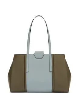 Furla: Коричневая сумка-шоппер 