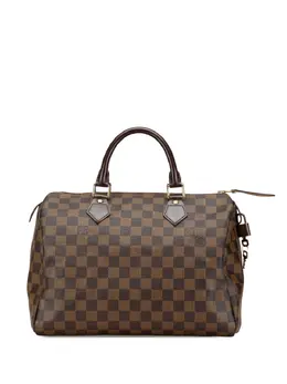 Louis Vuitton Pre-Owned: Коричневая сумка 