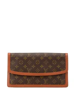 Louis Vuitton Pre-Owned: Коричневый клатч 