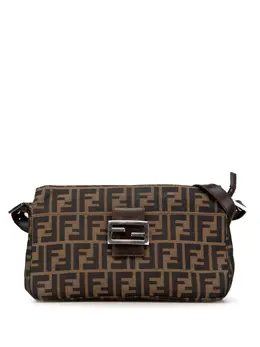 Fendi Pre-Owned: Коричневая сумка 