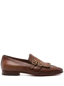 Santoni: Коричневые туфли 