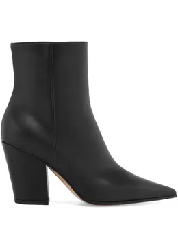 Gianvito Rossi: Чёрные ботинки 