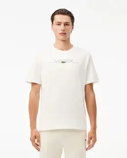 Lacoste: Футболка с вышивкой 