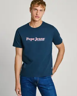 Pepe Jeans: Футболка с принтом 