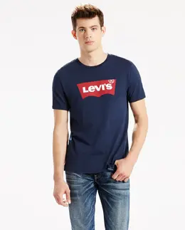 Levi's: Синяя футболка 