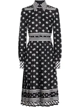 Dolce & Gabbana: Платье с принтом 