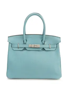 Hermès Pre-Owned: Голубая сумка 