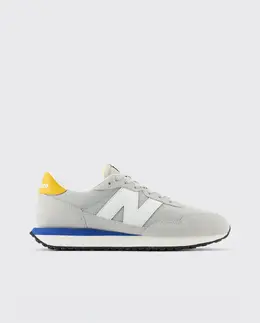 New Balance: Серые кроссовки  237