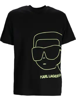 Karl Lagerfeld: Футболка с принтом 