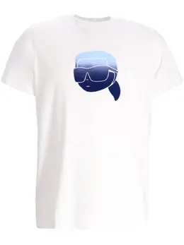 Karl Lagerfeld: Белая футболка 