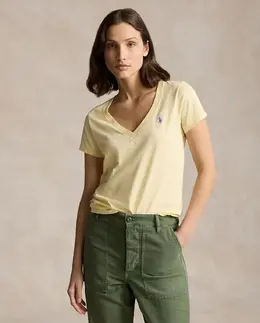 Polo Ralph Lauren: Жёлтая футболка 