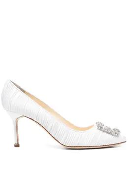Manolo Blahnik: Белые туфли  Hangisi