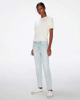 7 For All Mankind: Светлые джинсы  Roxanne