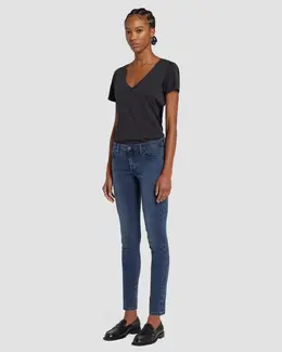 7 For All Mankind: Тёмные джинсы  Pyper