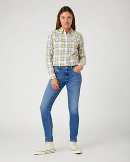 Wrangler: Синие джинсы 