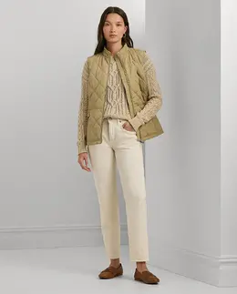 Lauren Ralph Lauren: Бежевый жилет 