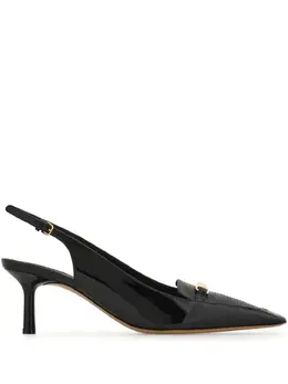 Ferragamo: Чёрные туфли  Vara