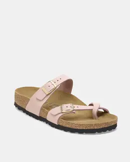 Birkenstock: Розовые сандалии  Mayari