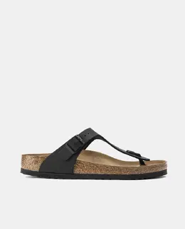 Birkenstock: Чёрные сандалии  Gizeh