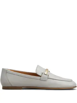 Tod's: Светлые лоферы 