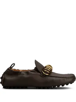 Tod's: Коричневое кольцо 
