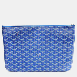 Goyard: Голубая сумка 