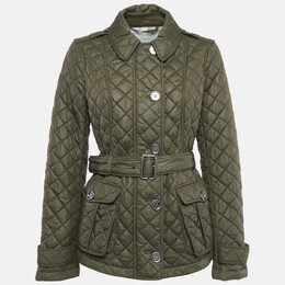 Burberry Brit: Зелёная куртка 