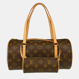 Louis Vuitton: Коричневая сумка  Papillon 30