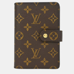 Louis Vuitton: Коричневый кошелёк 