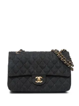 CHANEL Pre-Owned: Чёрная сумка 