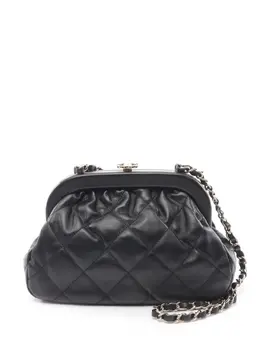 CHANEL Pre-Owned: Чёрная сумка 