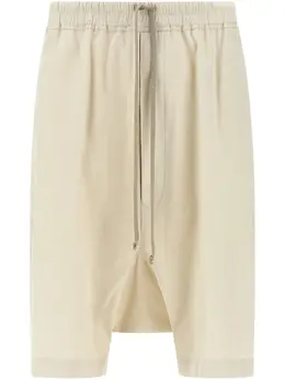 Rick Owens: Светлые шорты  Rick